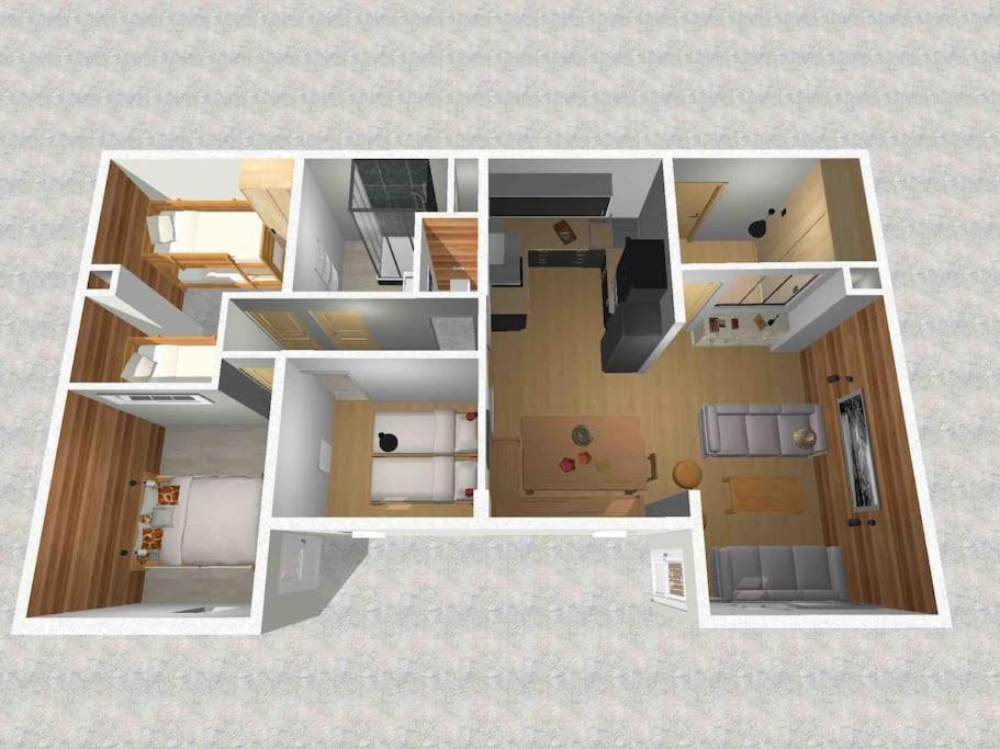 Appartement T4 8 Couchages Spacieux Et Cosy Au Pied Des Pistes Génos Eksteriør billede