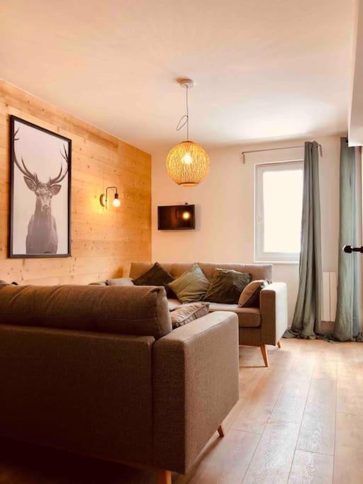 Appartement T4 8 Couchages Spacieux Et Cosy Au Pied Des Pistes Génos Eksteriør billede