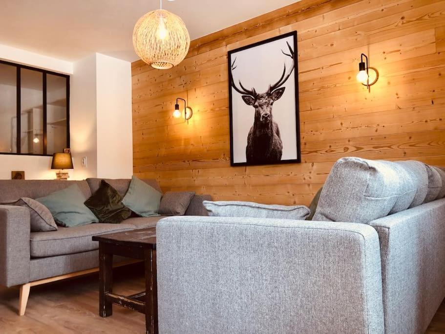 Appartement T4 8 Couchages Spacieux Et Cosy Au Pied Des Pistes Génos Eksteriør billede